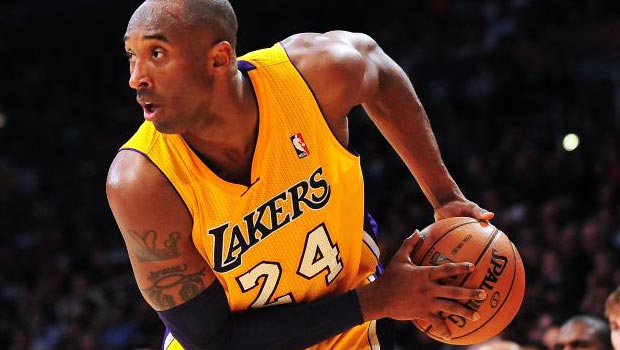 Kobe Bryant as the Lakers' starting point guard